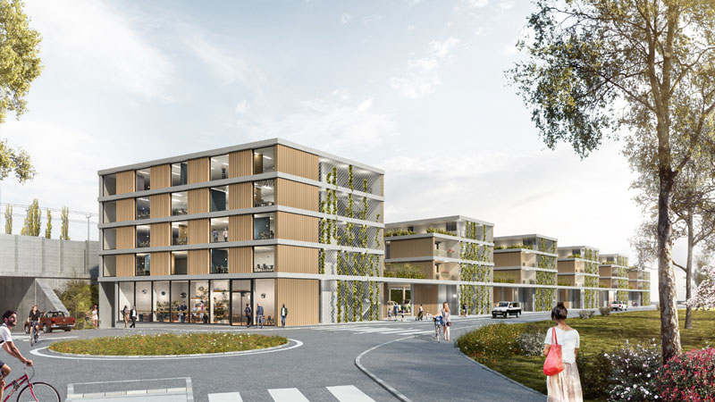 Siegerentwurf für neues Quartier mit Nahversorgung in Erlangen-Eltersdorf steht