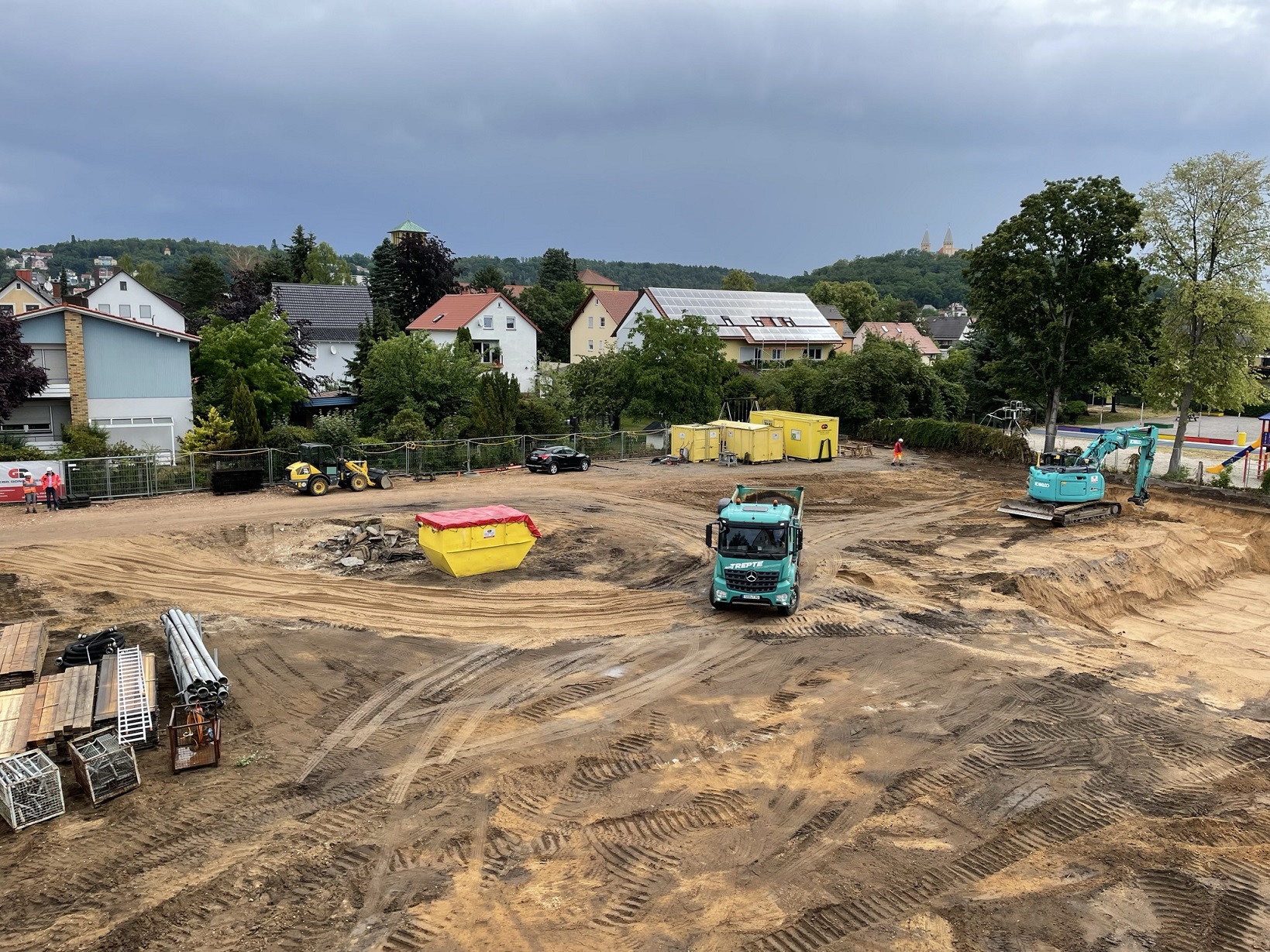 Schwandorf: BayernCare startet mit Bau der Seniorenwohnanlage Schwanenhof