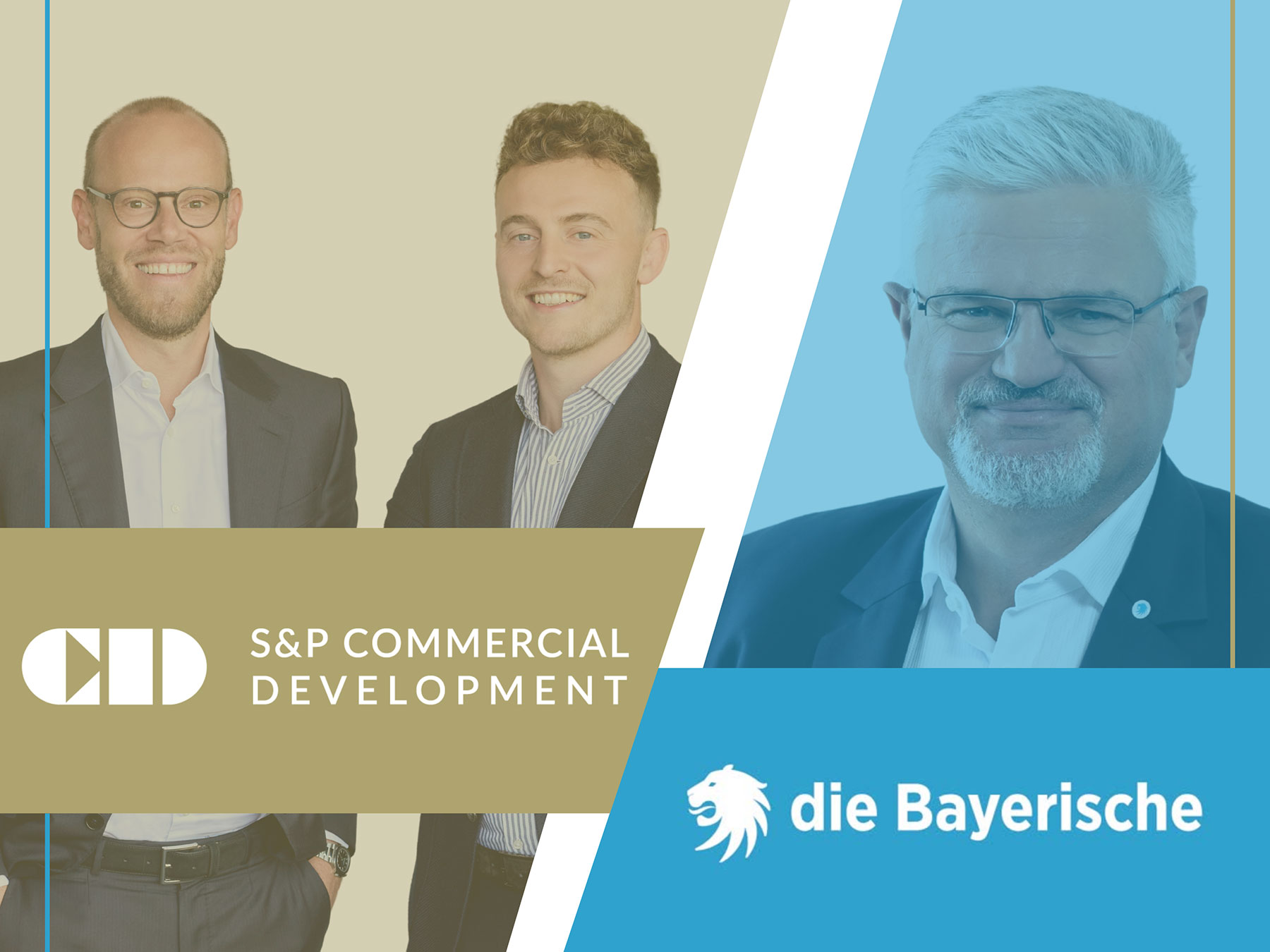 S&P Commercial Development holt Versicherungsgruppe die Bayerische als Partner an Bord